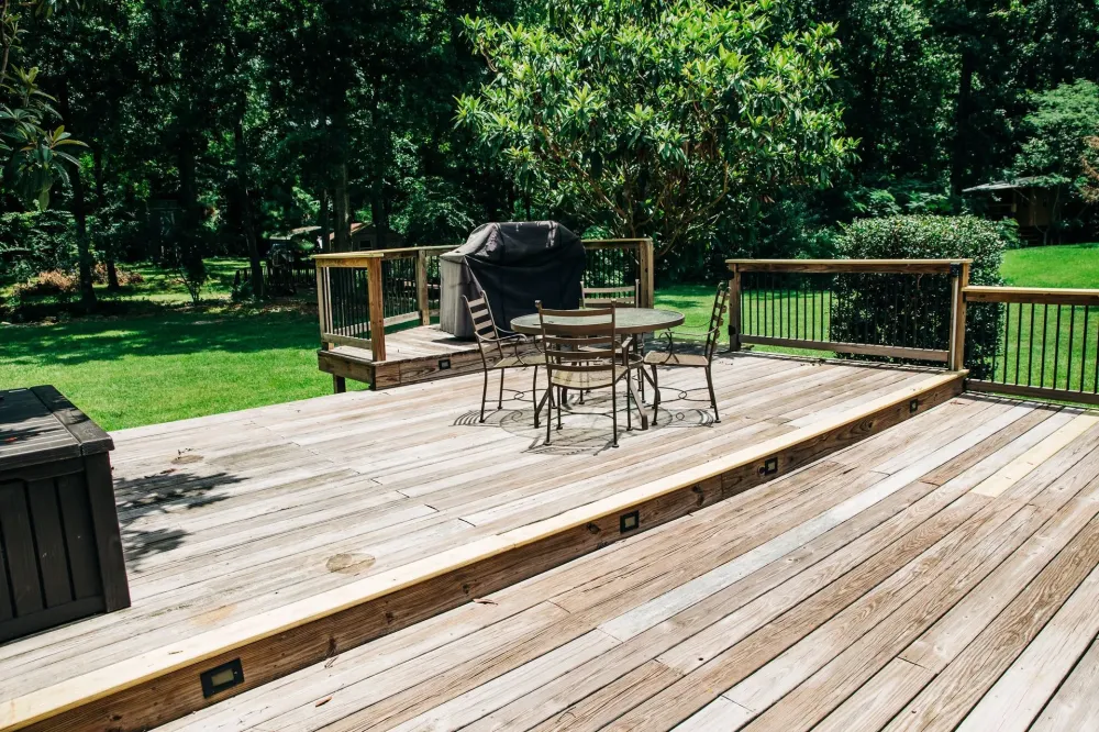 terrasse bois à Ardillères